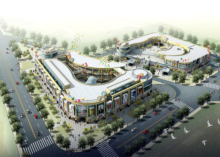 无锡湖滨路商业街